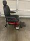 Jazzy Elite Es Mobility Power Chair Battery / Electric Red And Black Wheelchair