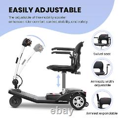 Lightweight Electric Power Mobility Scooter Compact Wheelchair Airline Approved