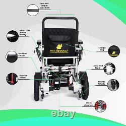 Lightweight Foldable Electric Wheelchair Heavy Duty Durable Power Wheel Chair