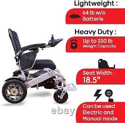 Lightweight Foldable Electric Wheelchair Scooter Mobility for Adults Walker
