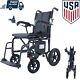 Lightweight Travel Electric Wheelchair Folding Portable Powerchair All Terrain