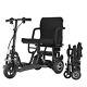 Long Range Compact Heavy-duty 4 Wheel Powered Mobility Wheelchair Travel Scooter