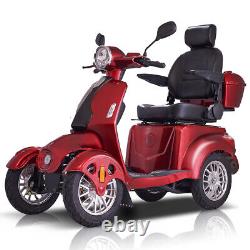 Luxury Fastest Mobility Scooter With Four Wheels For Adults & Senior Batteries
