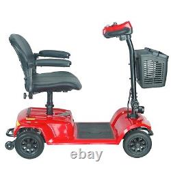 Max Load 440 IBS 4 Wheel Mobility Scooter Electric Powered Wheelchair Device