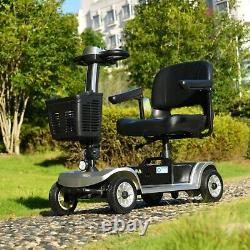 Max Load 440 IBS 4 Wheel Mobility Scooter Electric Powered Wheelchair Device