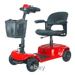 Mobility Scooter Electric Powered Wheelchair Device 180W 24V12AH Range 12.5 MI