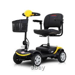 Mobility Scooter Portable Folding Compact Scooter with4 Wheel Travel Wheel Chair