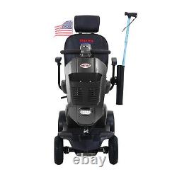 Mobility Scooter Power WheelChair, Outdoor Compact Electric Device Elderly, GRAY