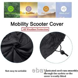Mobility Scooter Rain Cover Electric Wheelchair Storage Protector Waterproof
