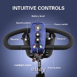 Mobility Scooter with 212AH Lead-acid Battery Power Wheelchair Electric Device