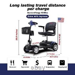 Mobility Scooter with 212AH Lead-acid Battery Power Wheelchair Electric Device