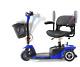 Morrean 3 Wheel Electric Powered Mobility Scooter, With Lighting Folding Travel