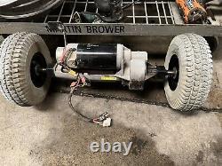 Motor/Brake Transaxle Assembly With Tires Rascal 245 Electric Mobility Scooter