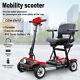 New Electric Wheelchair 24v 12ah 4 Wheel Portable Motorized Mobility Scooter