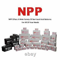 NPP 12V 35Ah 12Volt AGM Deep Cycle Battery For Electric Wheelchair Scooter