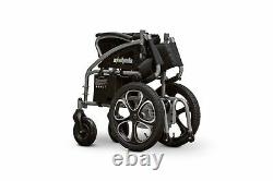 New E-Wheels EW-M30 Folding Power Wheelchair BLACK/SILVER