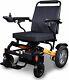 New Ewheels Ew-m45 Folding Power Electric Wheelchair With Storage Bag Orange