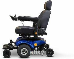 New EWheels EW-M48 Medical Travel Mobility Power Electric Wheelchair Blue