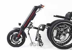 New design! Attachable electric handcycle scooter for wheelchair 16 36v 800w