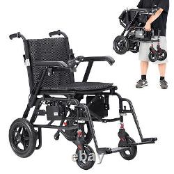 Outdoor Foldable Electric Power Wheelchair Portable Mobility Scooter WheelChair