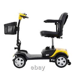 Outdoor Folding Electric Wheelchair 4-wheel Power Scooter Suitable for Travel