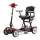 Portable Electric Wheelchair 4 Wheel Adults Upgrade Motorized Mobility Scooter