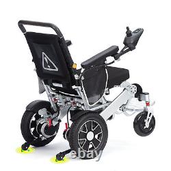 Portable Lightweight Foldable Electric Wheelchair All Terrain 25 Miles Ranges