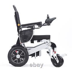 Portable Lightweight Foldable Electric Wheelchair All Terrain 25 Miles Ranges