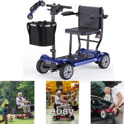 Price Lower than Amz? ENGWE Electric Mobility Scooter Wheelchair Folding 4 Wheel