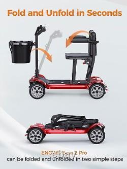 Price Lower than Amz? ENGWE Electric Mobility Scooter Wheelchair Folding 4 Wheel