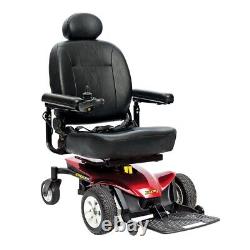 Pride Jazzy Elite ES Red Front-Wheel Drive Power Chair Electric Wheelchair