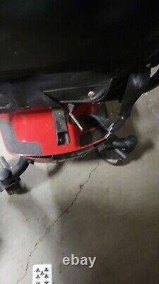 Pride Jazzy Elite ES Red Front-Wheel Drive Power Chair New Batteries