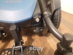 Pride Jazzy Evo 613 Power Chair, Electric Wheelchair, Black and blue -No miles