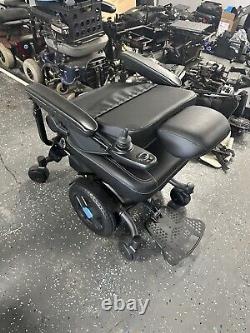 Pride Jazzy Evo 613 Power Chair, Electric Wheelchair, Black and blue -low miles