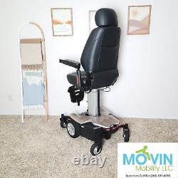 Pride Mobility Jazzy Air Elevated Seat Lift Wheelchair with Scooter Lights