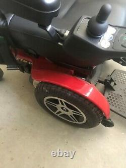 Pride Mobility Jazzy Elite 14 Electric Wheelchair Red Used Less than 10 times