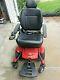 Pride Mobility Jazzy Select Gt Electric Power Wheelchair Red Black Leather Seat