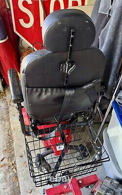 Pride Mobility Jazzy Select, Red Electric Power Chair Wheelchair