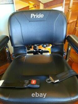 Pride Mobility NewGoChair White Power Wheelchair, Lightweight, Portable