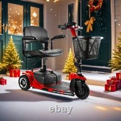 Pro 3 Wheel Mobility Scooter Electric Powered Mobile Folding Electric Wheelchair