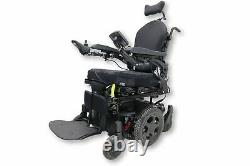 Quickie Pulse 6 Power Wheelchair Tilt, Recline, Legs ROHO, Attendant Control