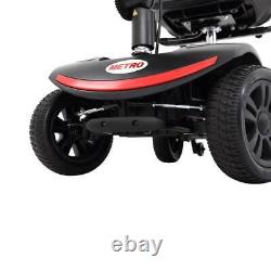 RED Metro 4 wheel electric powered wheelchair compact mobility scooter