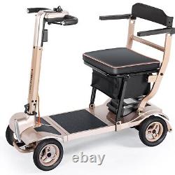 TopMate Used Lightweight Mobility Scooters 4 Wheel for Adults Airline Approved