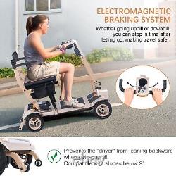 TopMate Used Lightweight Mobility Scooters 4 Wheel for Adults Airline Approved