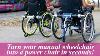 Turn Your Manual Wheelchair Into A Powerchair In Seconds With Light Drive