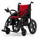 Two Battery All Terrain Electric Wheelchair Heavy Duty 500w Foldable Wheelchairs