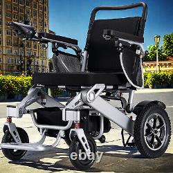 VERPAL Intelligent Lightweight Foldable Electric Wheelchair Comfotable Big Space