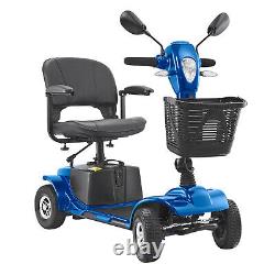 VEVOR Heavy-Duty 4 Wheel Mobility Scooter for Seniors 12 Mile Long Range 265LBS