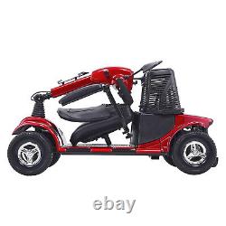 VEVOR Heavy-Duty 4 Wheel Mobility Scooter for Seniors 12 Mile Long Range 265LBS