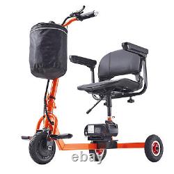 VEVOR Portable 3 Wheel Mobility Scooter for Seniors 12 Mile Range Max 330LBS